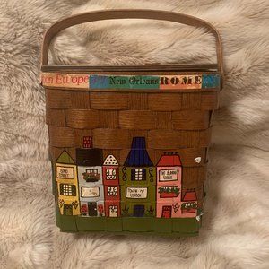 Vintage Caro Nan Basket Purse/Penny is 1971.